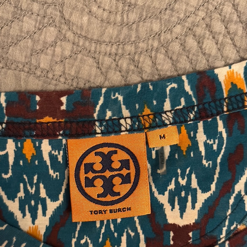 Tory Burch Vibrant Patterned Top - image 2